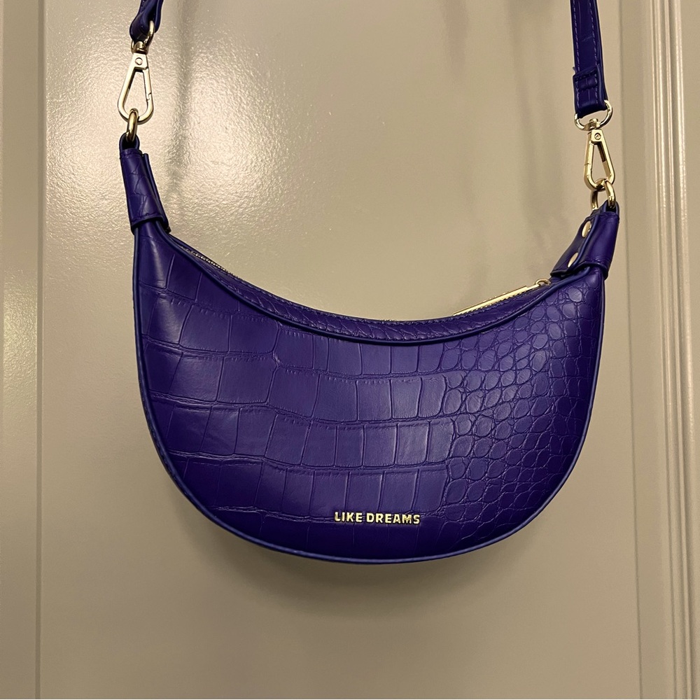 Royal Purple Crossbody Purse